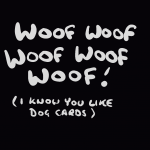 6 x Dog Cards