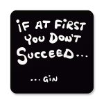 Success Equals Gin - Black