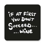 Success Equals Wine - Black