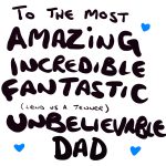 6 x Unbelievable Dad