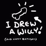 5 x I Drew A Willy