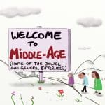 6 x Welcome to Middle Age 40