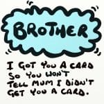 2 x A Card For You Brother